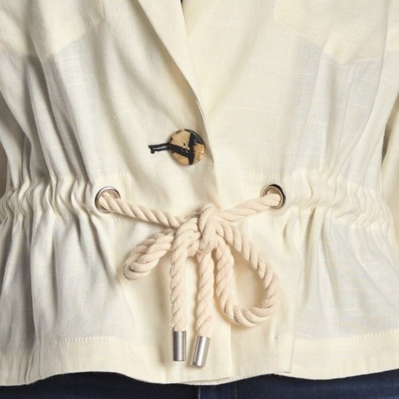 Veronica Beard $595 Magni Linen Blend Jacket NWT - Picture 5 of 7